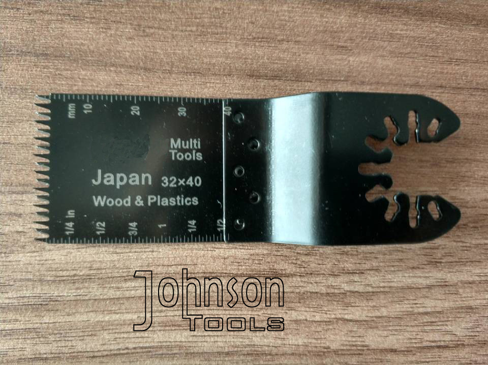 Hojas de sierra oscilante para herramientas eléctricas multifunción (diente japonés de 1-3/8" 32 mm)