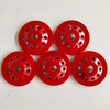 Rueda abrasiva de diamante de 7" para bordear hormigón Ruedas de copa de molienda manual segmentadas turbo con segmento de 24nos.
