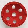 PCD Diamond Grinding Cup Wheel 125mm 5 pulgadas 6T para eliminación de pintura epoxi.