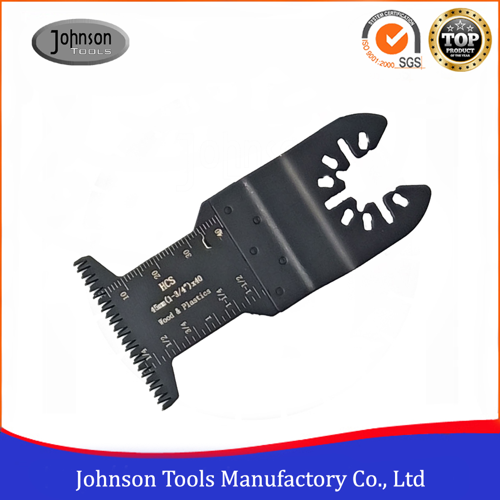 Hojas de sierra oscilante para herramientas eléctricas multifunción (diente japonés de 1-3/8" 32 mm)
